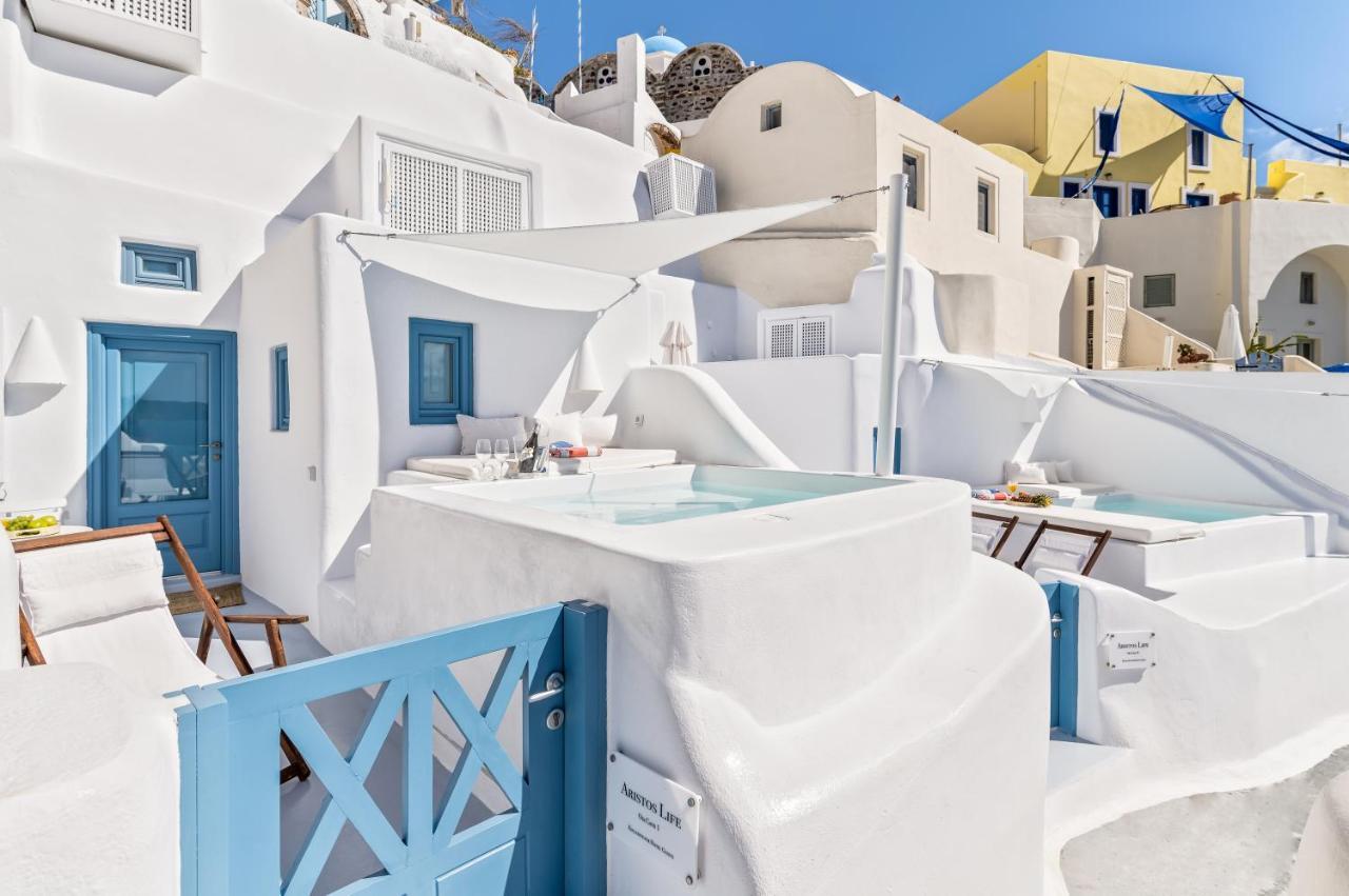 Aristos Life Luxury Cave Villas 이아 외부 사진